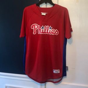 Shane Victorino Women’s XL cool base jersey